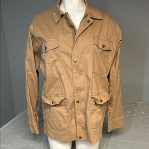 Lucky Brand Women’s denim tan jacket